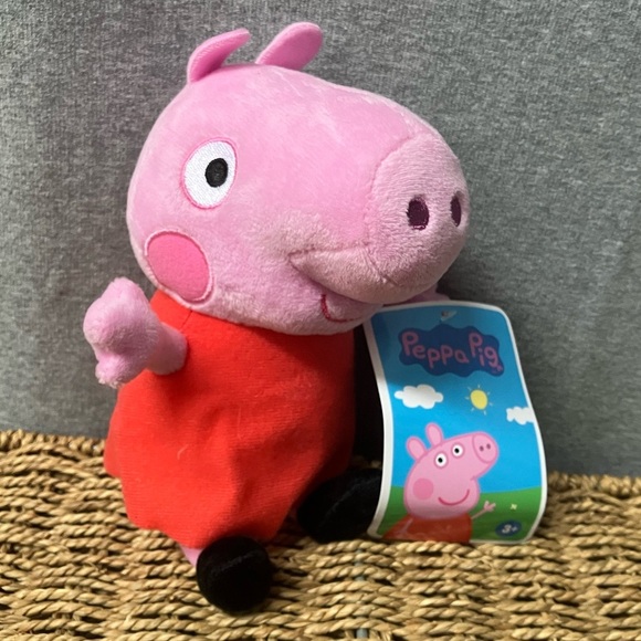 New w/ tags - Peppa Pig stuffie/plush - 9 inches - Picture 1 of 11